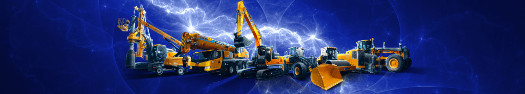 XCMG construction machinery lineup